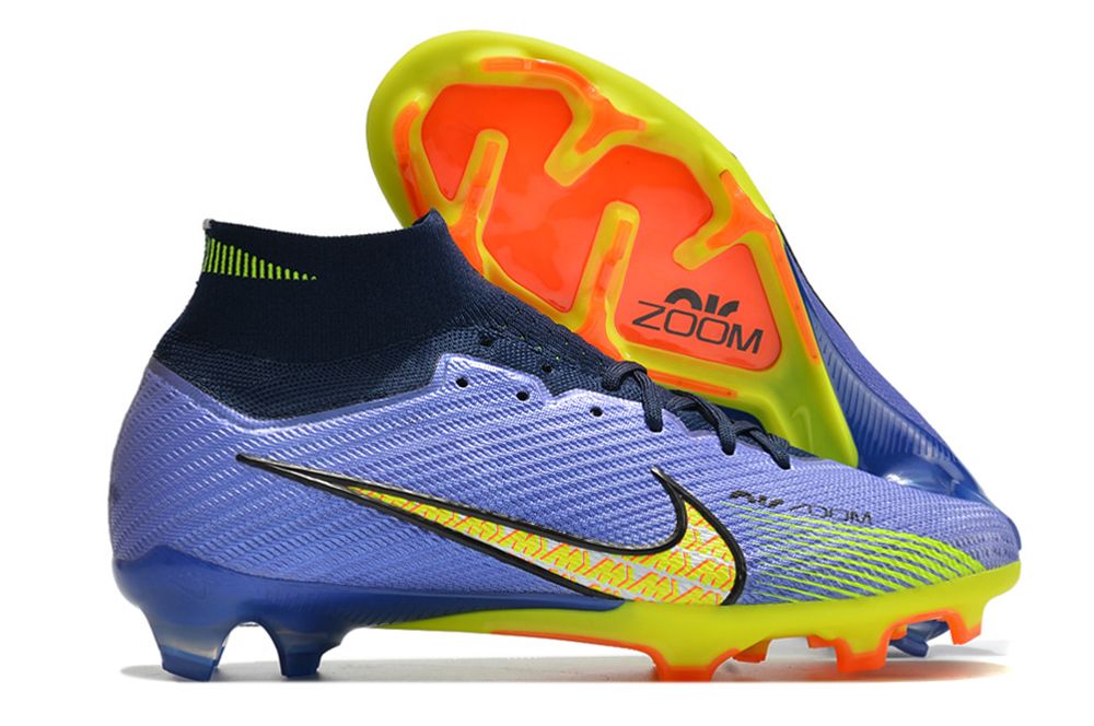 Nike Air Zoom Mercurial Superfly IX Elite FG azul amarillo
